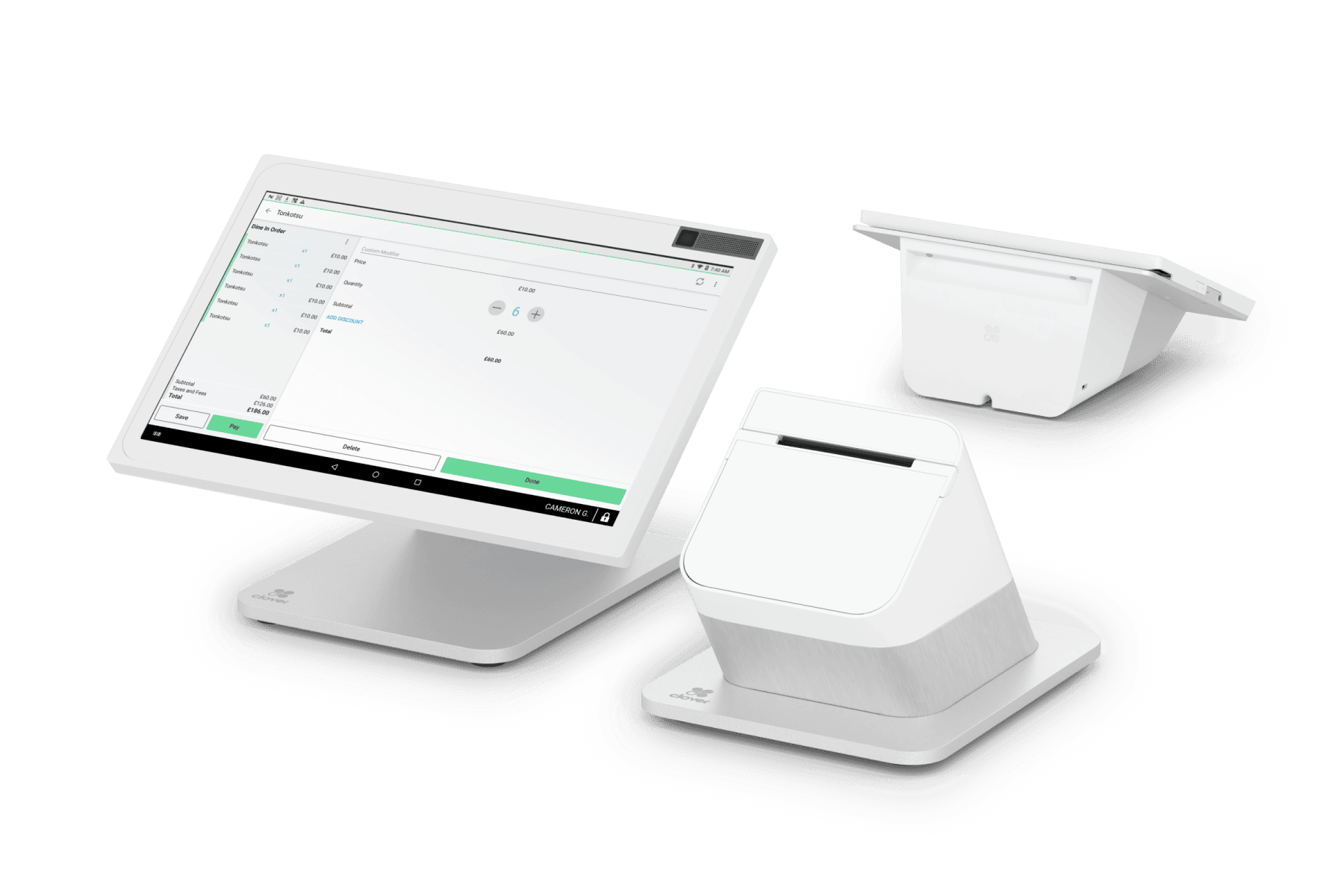 Clover Station Duo countertop device